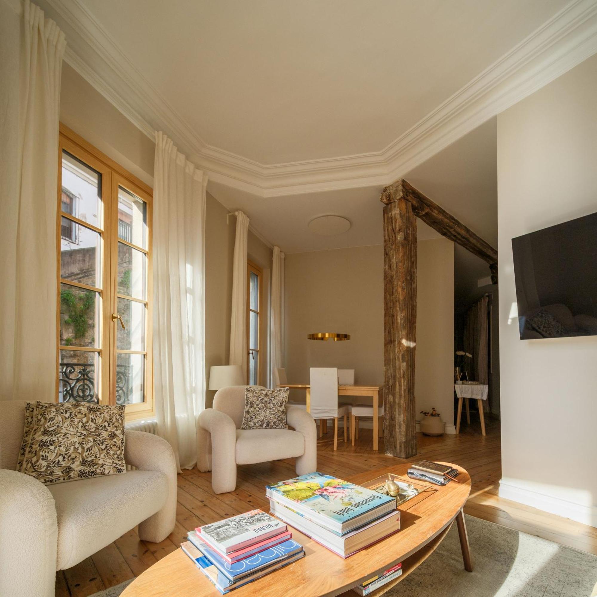 Monappart Cristo Historic Apartment With Parking Bilbao Exteriör bild